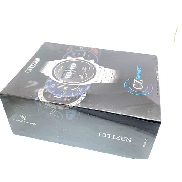 Citizen Men's Watch MX1000-52X CZ Smart Smartwatch Black Dial Stainless Steel - Picture 2 of 7